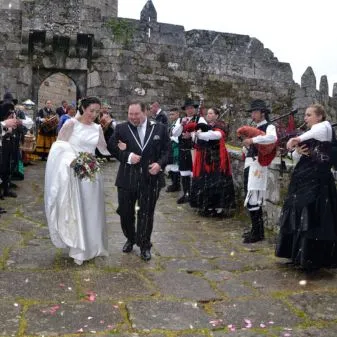 Os Chaneiros tocando nunha boda - Evento privado