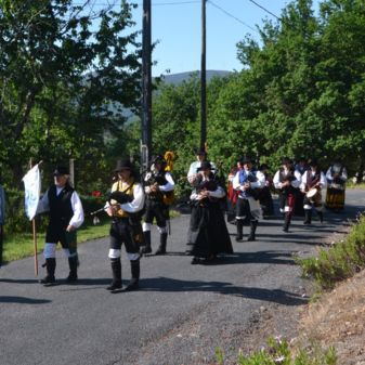 Pasarrúas de Os Chaneiros polo rural