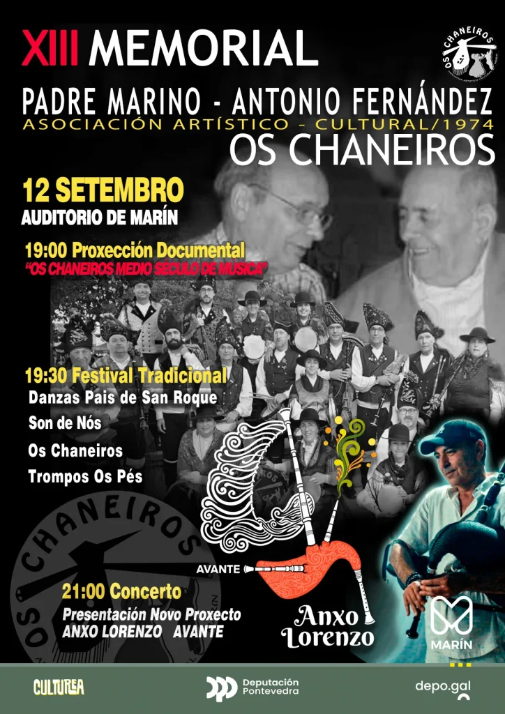 Cartel XIII Memorial Padre Marino - Antonio Fernández